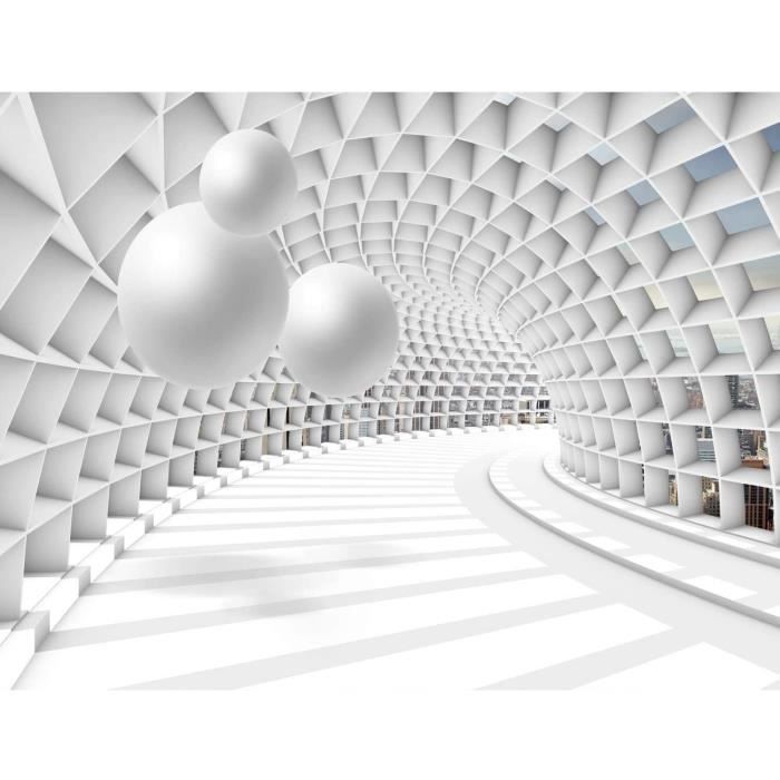 Papier Peint Intissé 3d Panoramique Pin De Cascade De Crête De Montagne Papiers Peints Tapisserie Murales Chambre Salon Fond D'écran Décoration Murale,200x140cm