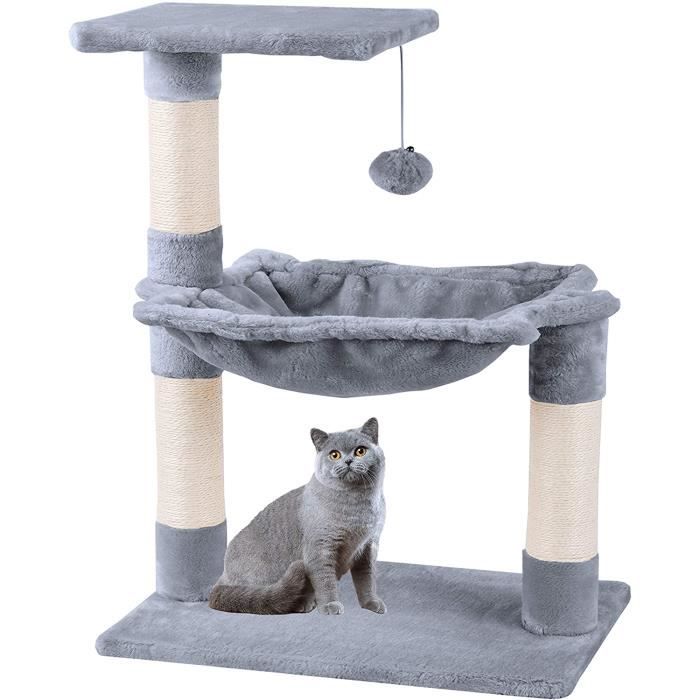 Mcdear Arbre A Chat Griffoir Chats Poteau A Griffer En Sisal Peluche Avec Boule Hamac 70cm Gris Cdiscount Animalerie Mcdear Arbre A Chat Griffoir Chats Poteau A Griffer En Sisal Peluche Avec Boule Hamac 70cm Gris Cdiscount Animalerie