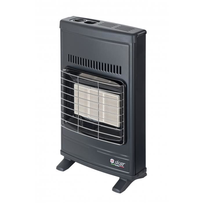 poele chauffage d appoint chauffage mural a gaz methane infrarouges sicar eco 40 cdiscount bricolage