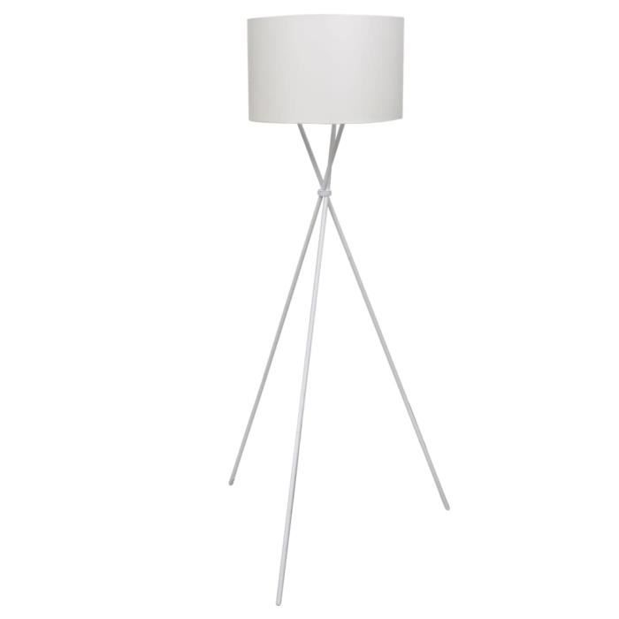 Best Meuble® Lampadaire sur Pied Design rétro & Lampe Salon & avec support  en acier 170 cm Beige &765564& - Cdiscount Maison