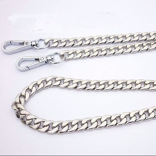 Cha?�ne pour sac ?� main - Accessoires - M?�tal dor?� et noir - 120 cm - Sangle de ceinture - Sac ?� 