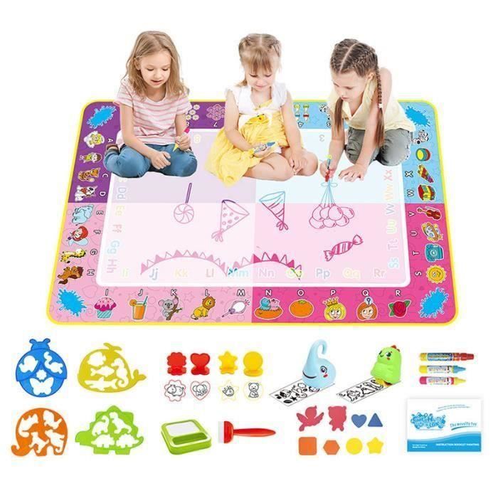 TAPIS DE DESSIN à l'eau pour enfants de 3 à 7 ans - Idée cadeau voyage EUR 19,10 - FR TAPIS DE DESSIN à l'eau pour enfants de 3 à 7 ans - Idée cadeau voyage EUR 19,10 - FR