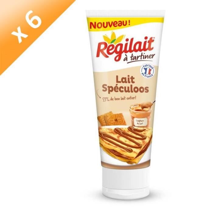 Lot De 6 Regilait A Tartiner Confiture De Lait Touche De