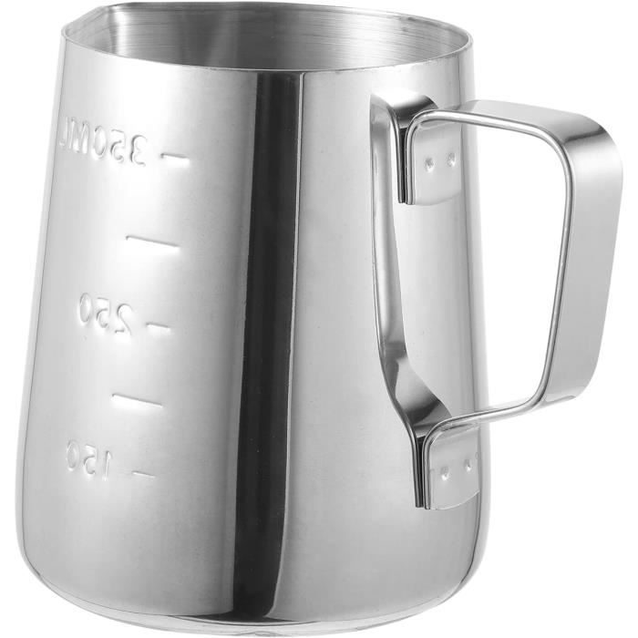 Pot à Lait HENDI 250ml - Acier Inoxydable, Bec Verseur | Pour Crème, Café, Lait