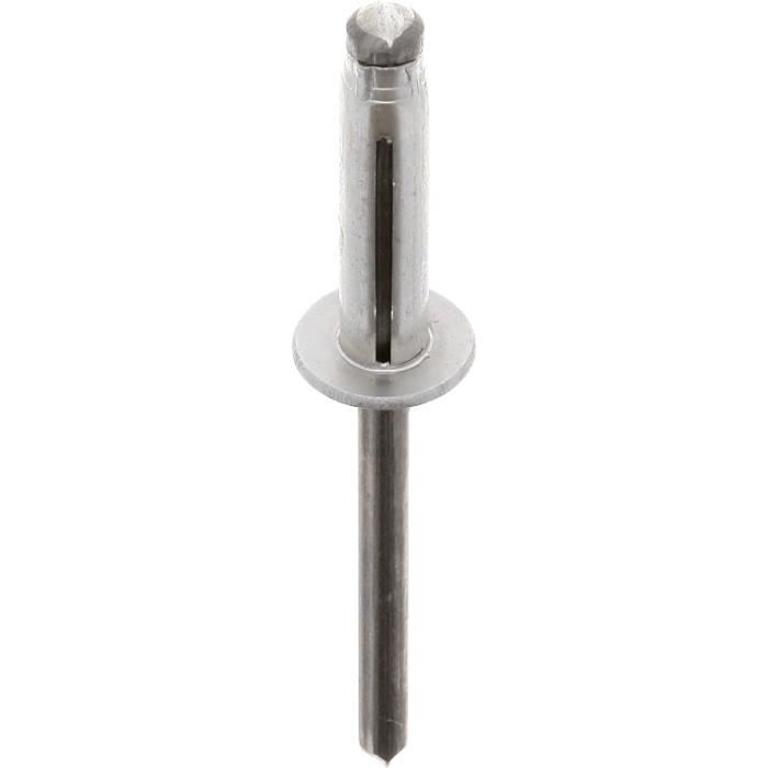 RIVET EXPANSÉ TÊTE LARGE Ø 4,8 X 22,5 mm BOUCLIER ET CARROSSERIE