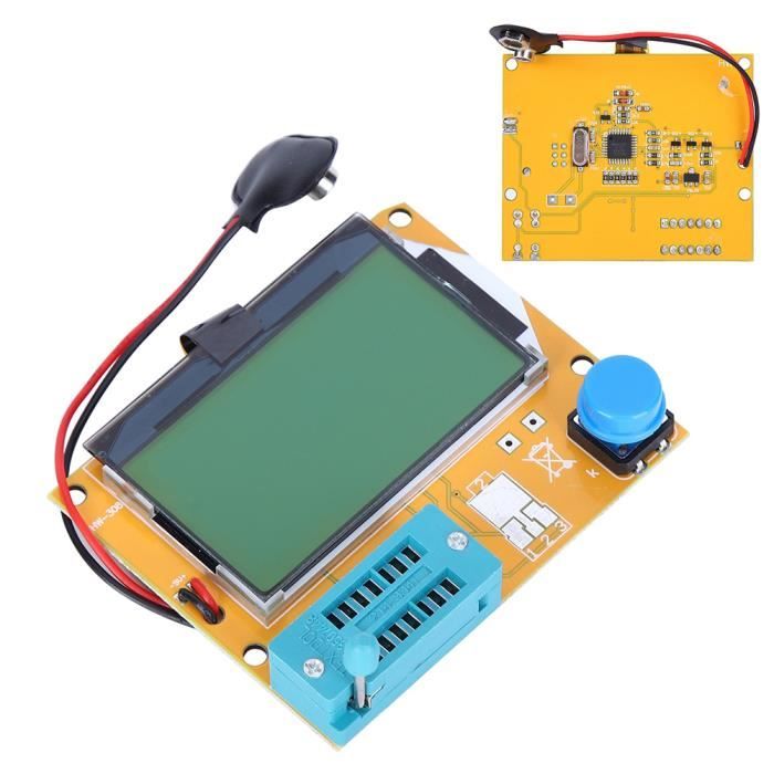 Testeur De Composants GM328 - Transistor, Diode, LCR, ESR, Générateur PWM - TFT, Pour électronique DIY