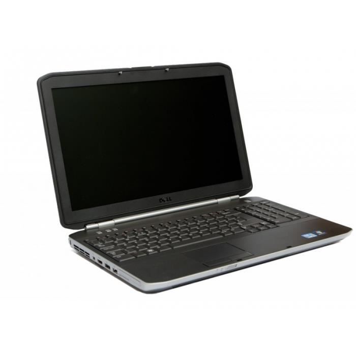 PC portable Dell Latitude E5520 – Intel Core i7-2640M 280GHz – 8Go RAM – 500Go HDD – Windows 10 Famille 64bits