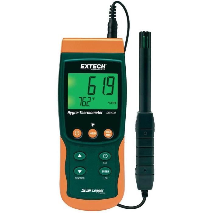 Thermo-hygromètre Extech SDL500