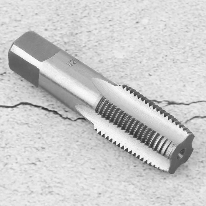 Taraud à Fileter 1/2 Pouce Haute Dureté - Pour Filetage 22 Mm, Acier Trempé, Usinage CNC, Réparation Machines - 9