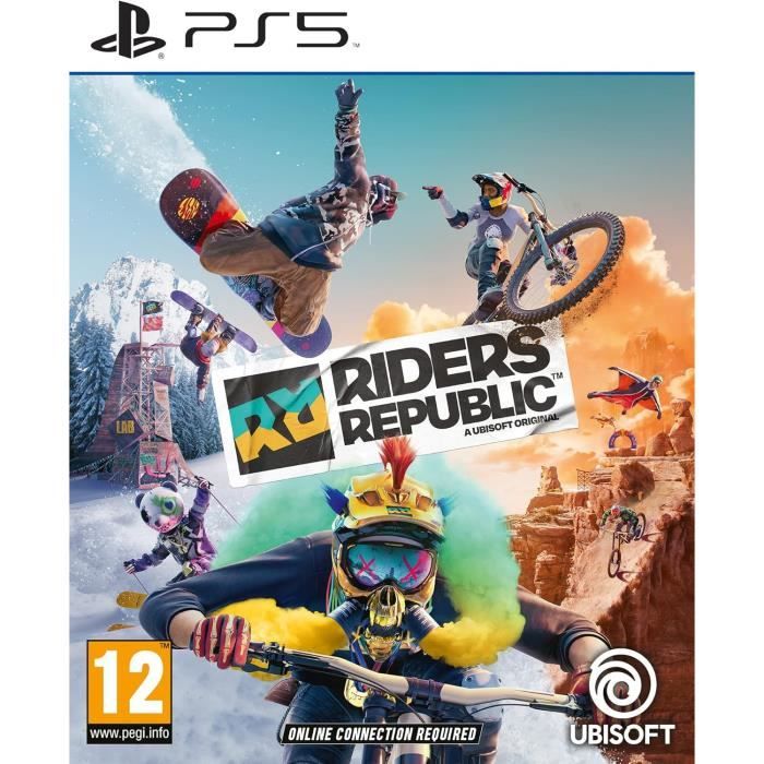 Jeu vidéo - Ubisoft - Riders Republic - PS5 - Multijoueur - 60 FPS - Sport