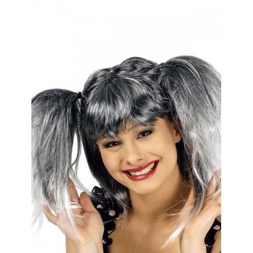 Meilleurs prix pour Perruque - GENERIQUE - Longue perruque avec couettes - Or - Noir - Adulte - Mixte