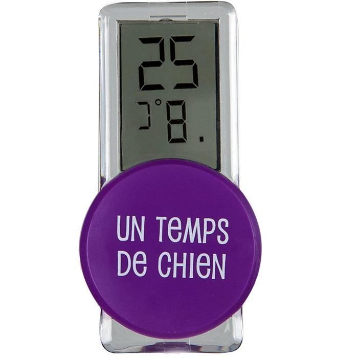 Thermometre exterieur ventouse - Cdiscount