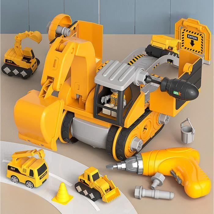 Camion de Construction Jouet Diy | Pièces Ludiques Éducatives