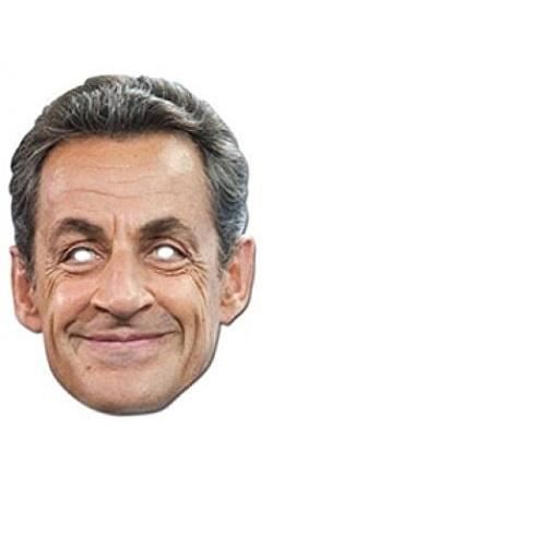carton Masque nicolas sarkozy