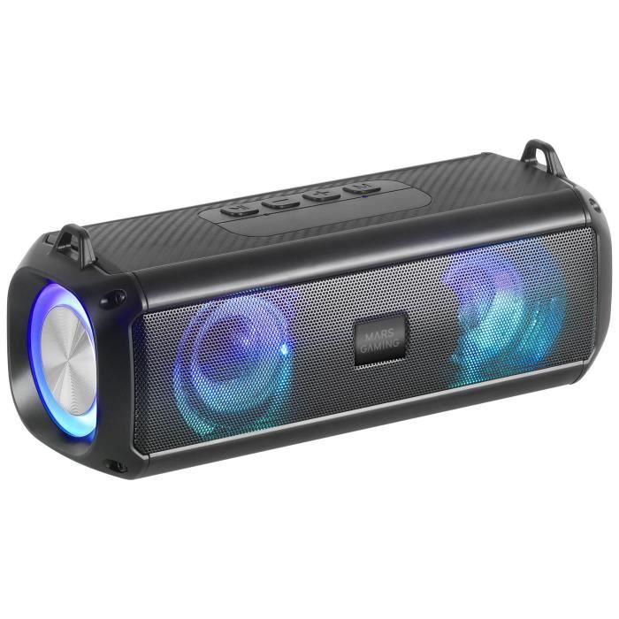 Mars Gaming Enceinte Portable - MSB - MSB-XT - 20W - 4 Haut-parleurs - Sans fil Noir - vue 3