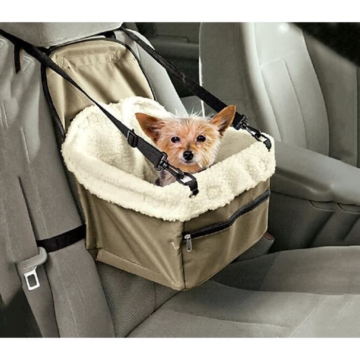 4478 Panier De Voiture Sureleve Pour Chien Confortable Avec Ceinture De Securite Achat Vente Corbeille Coussin 4478 Panier De Voiture Cdiscount