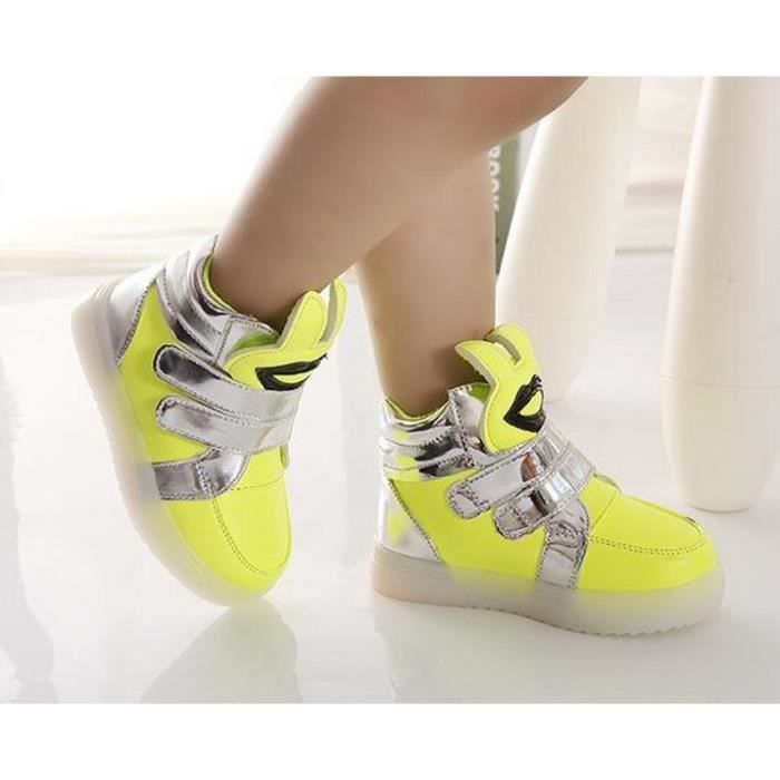 chaussure jaune fille