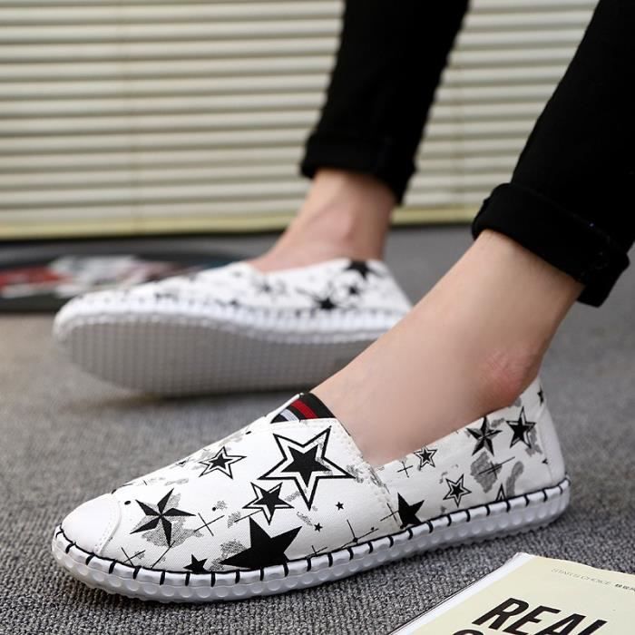 chaussure plate ete homme