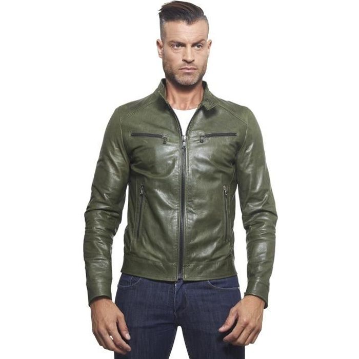 Extraordinaire national Murmure achat blouson cuir homme - logado.fr