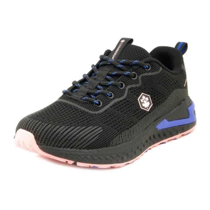 Baskets femme – LUMBERJACK – Noir - Semelle Amovible Baskets femme – LUMBERJACK – Noir - Semelle Amovible