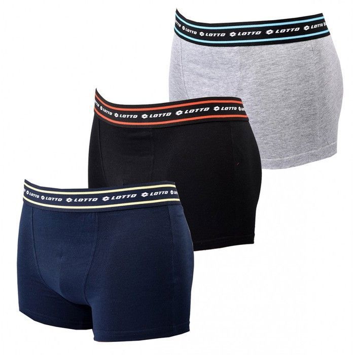 Lot De 3 Boxers LEO Poldoneuf Taille XXL - Neufs Avec Emballage Individuel - Multicouleur