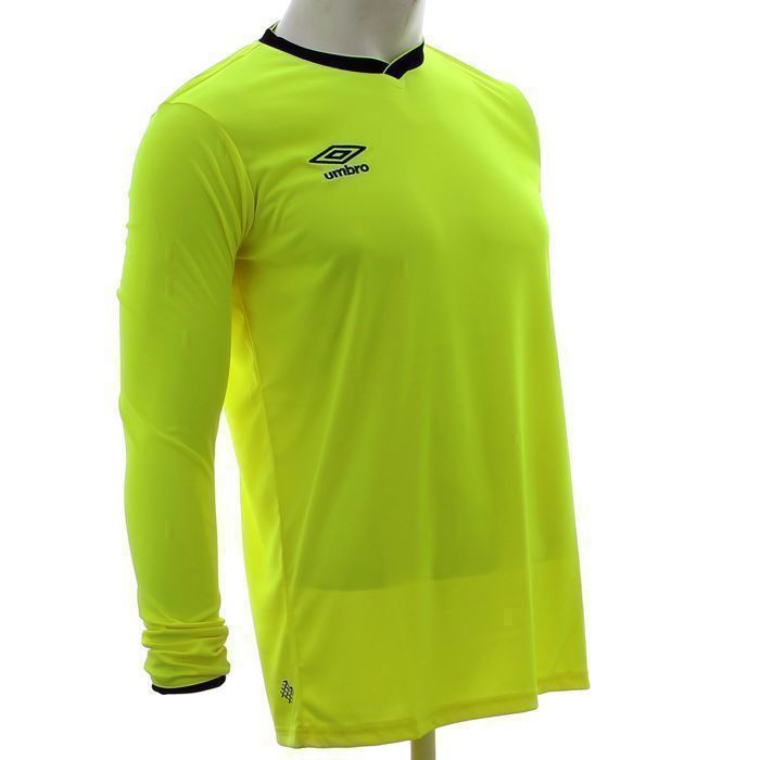 UMBRO Maillot T-shirt Manches Longues Basic Homme jaune