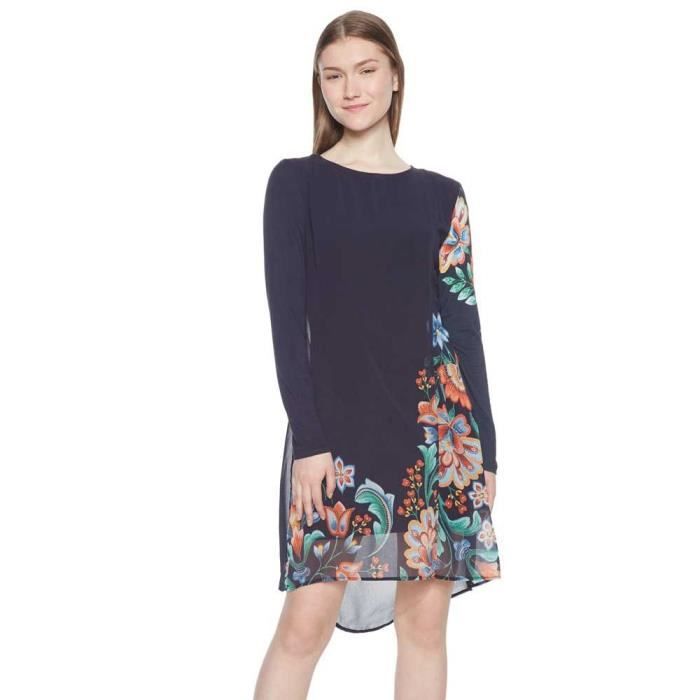 Robe desigual manche longue hot sale