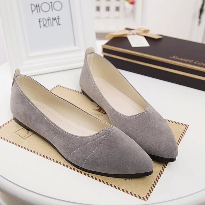 chaussures plates confortables femmes