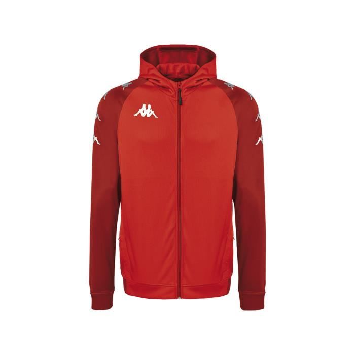 Veste enfant Kappa Tortona Rouge rouge fonc Manches longues
