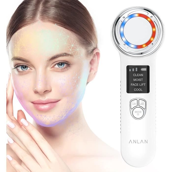 C Appareil anti rides visage 2 en 1 électrique beauté appareils levage