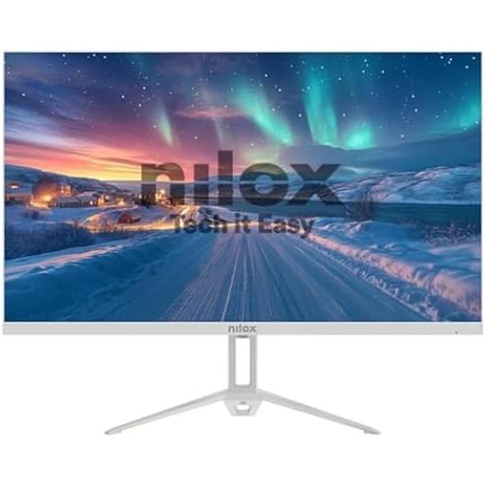 Moniteur - Nilox - NXM24FHD100W - 238 - Multicolore - Résolution 1920x1080