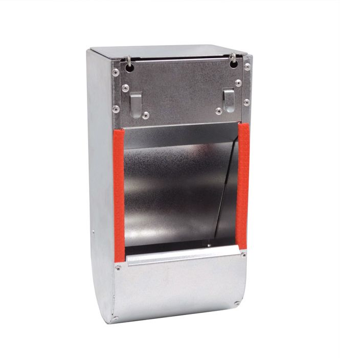 Comparer les prix de Mangeoire à trémie - NO BRAND - Pour lapins - Acier galvanisé - Extérieur - 270° d'ouverture