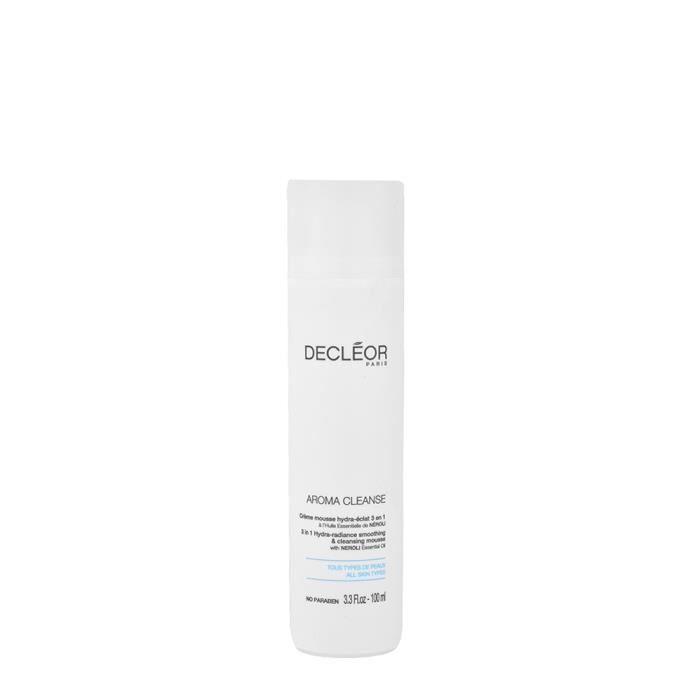 Decleor - AROMA CLEANSE crème mousse hydro-éclat 3 en 1 100 ml ...