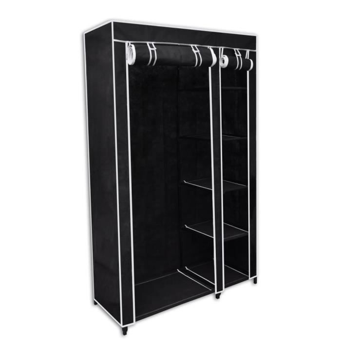 Armoire Etagere De Rangement Noire Armoire Penderie Armoire