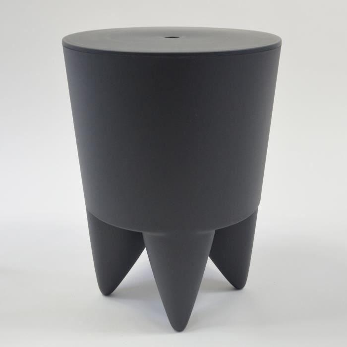 Tabouret Bubu Noir Starck Achat Vente Tabouret Cdiscount