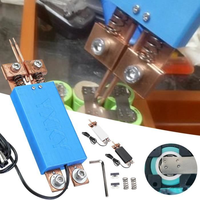 Stylo Soudeur Par Points 12V - Pour Batteries 18650 - Cuivre, Aiguille En Oxyde D'aluminium
