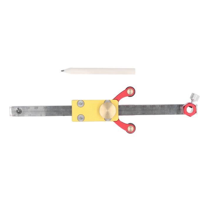 Kit De Jauge De Marquage Pour Menuiserie – Outil Précis Pour Tracer Et Mesurer