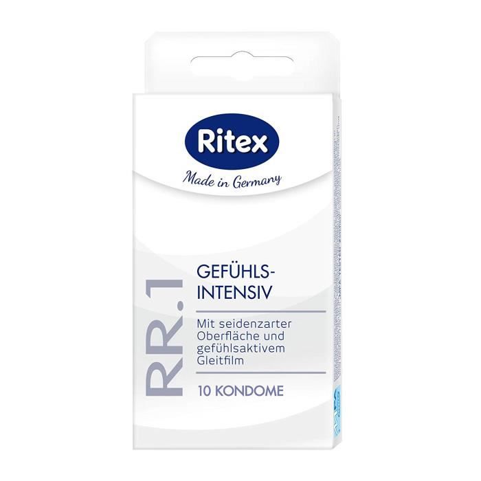 Ritex 10 Préservatifs Sentiment Intense - 41101 - Cdiscount Au quotidien