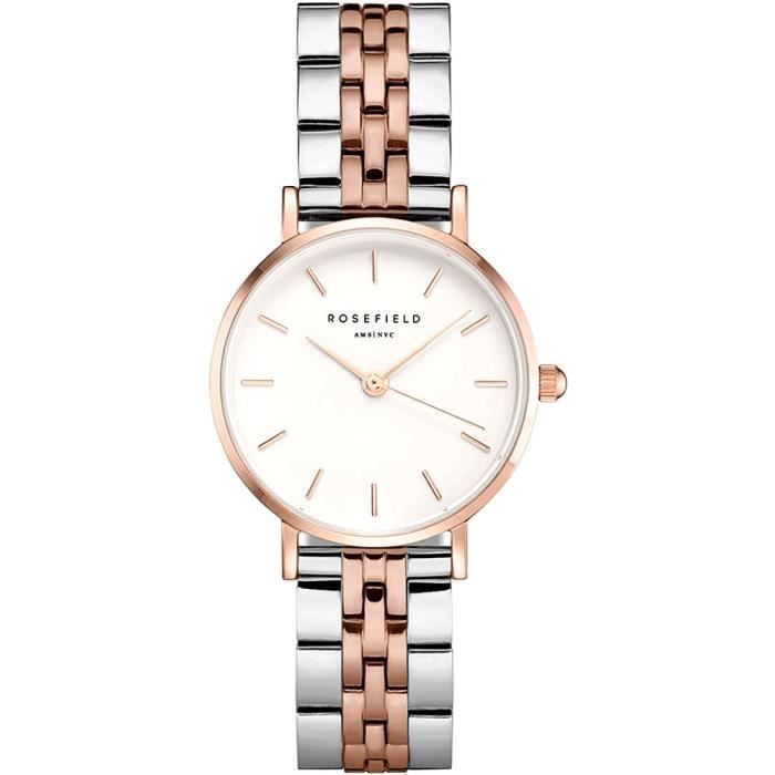 Montre argent clearance et rose gold