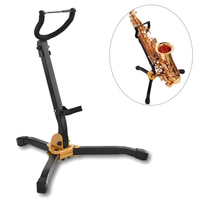 Support Saxophone BOFRHME Pliant Et Portable - Pour Sax Alto Et Ténor