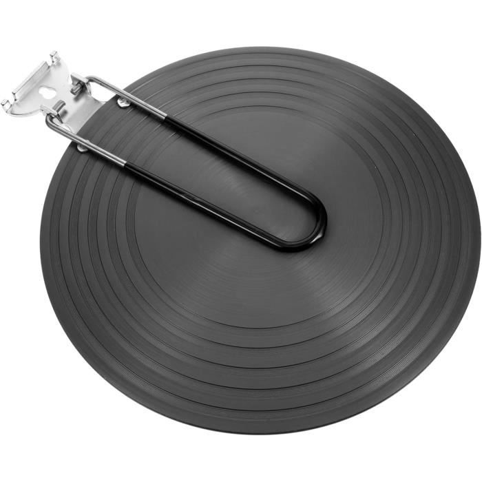 Diffuseur de chaleur pour cuisinière à gaz, plaque de diffusion de chaleur en aluminium avec revêtement anti-adhésif de 26 cm avec poignée amovible, plaque de mijotage pour cuisinière à gaz, fournit Diffuseur de chaleur pour cuisinière à gaz, plaque de diffusion de chaleur en aluminium avec revêtement anti-adhésif de 26 cm avec poignée amovible, plaque de mijotage pour cuisinière à gaz, fournit