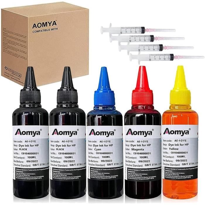 Seringues 20ml Aiguilles Plates Kit De Recharge D'encre Pour Imprimante Jet D'encre - 5 Seringues 20ml 5 Aiguilles Plates 10cm - Outil De Remplissage De Cartouche Réutilisable Seringues 20ml Aiguilles Plates Kit De Recharge D'encre Pour Imprimante Jet D'encre - 5 Seringues 20ml 5 Aiguilles Plates 10cm - Outil De Remplissage De Cartouche Réutilisable