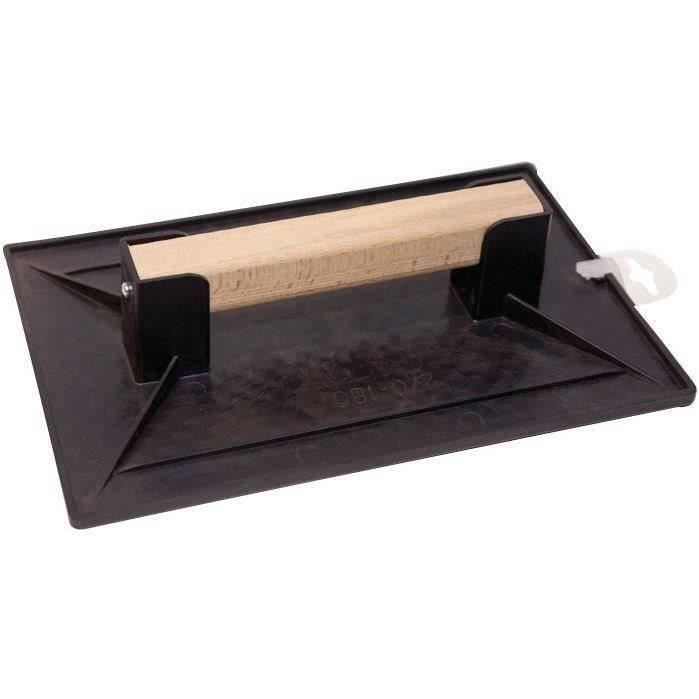 Taloche - SAVY - Rectangle Plastique 27x18 - Semelle Alvéolée