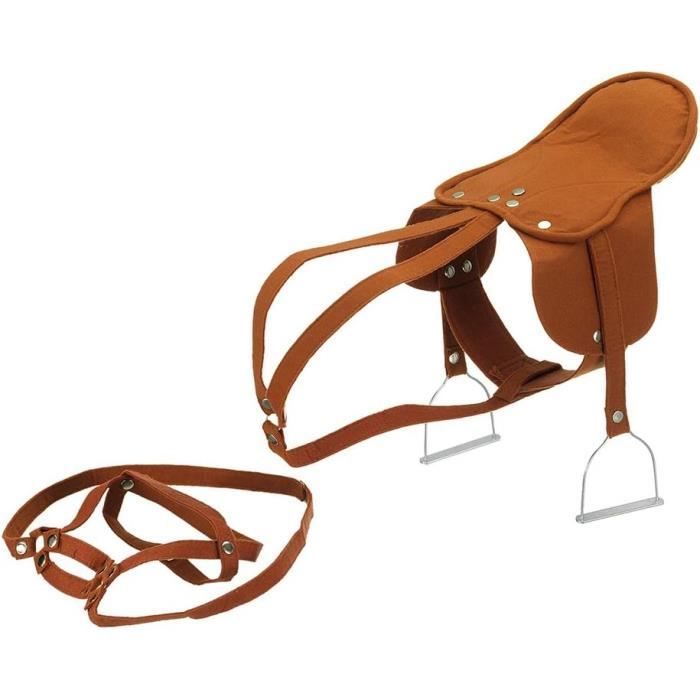 Selle De Course Cheval Ridex – Cuir Marron Avec étriers – Taille 17 Pouces – Neuve