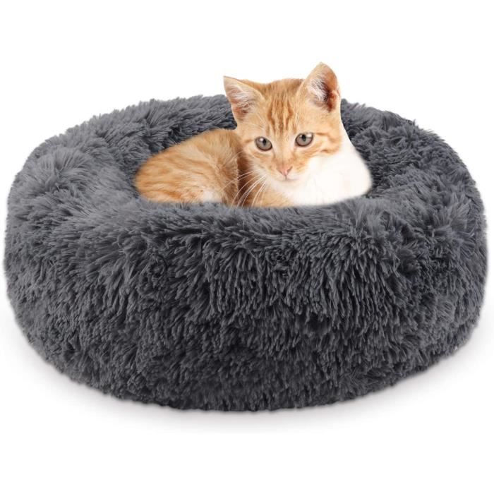 Panier Rond Chat Chien Coussin Pour Lit Lavable Peluche Douce 70CM