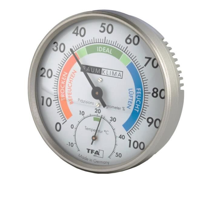 Wetterladen 45.2030.50 Klimatest Hygromètre de précision à cheveu