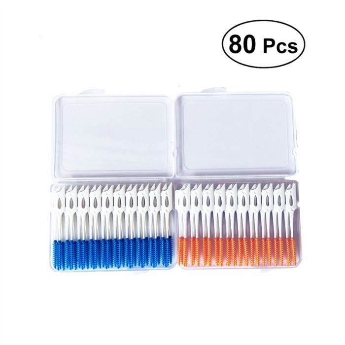 80 Pcs Souple Plastique Gommes Gingival Brosse Interdentaire Massage Cure Dent Brosse A Dents Floss Dentaire Choisir Dent Nettoyer Achat Vente Fil Dentaire 80 Pcs Souple Plastique Gom Cdiscount