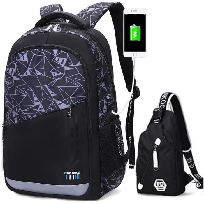 Sac a dos lycée garcon sale