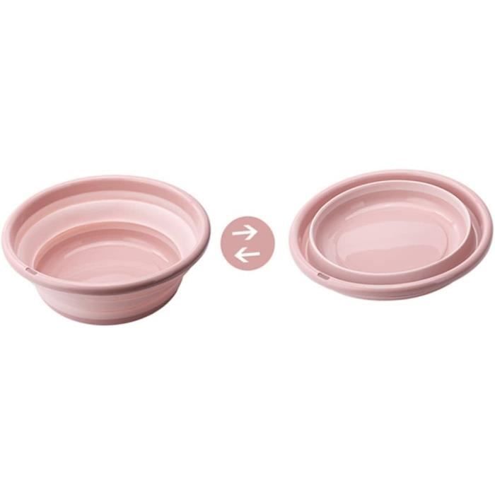 Vasque Pliante Seau Pliable 1Pcs Provincial Espace Bassin Pliant Bucket Extérieur Tourisme Seau