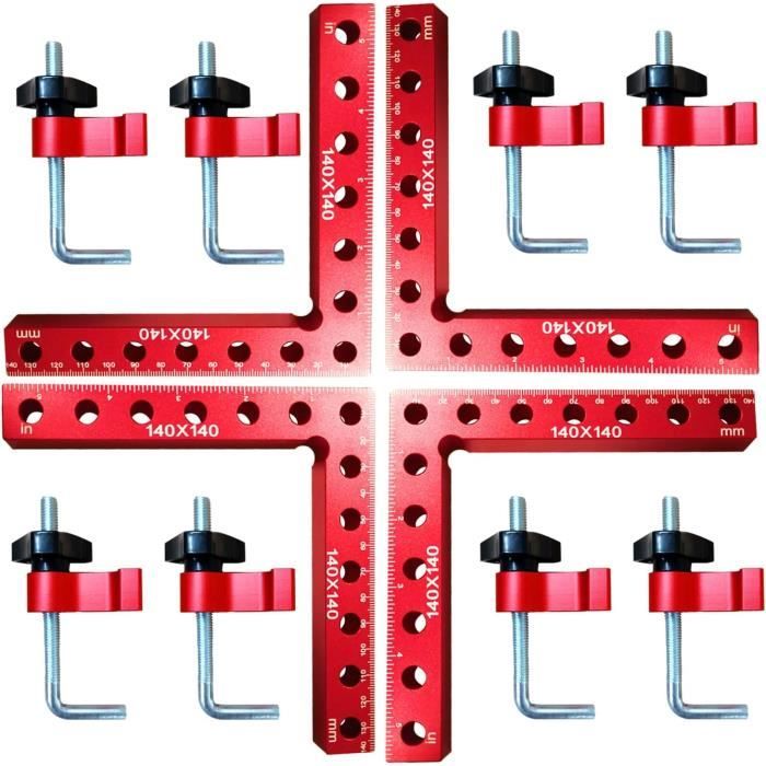 Équerre De Positionnement À 90 Degrés, Pinces À Angle Droit, 14 X 14 Cm